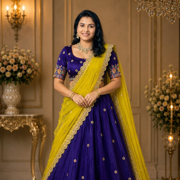 Half Saree Lehengas