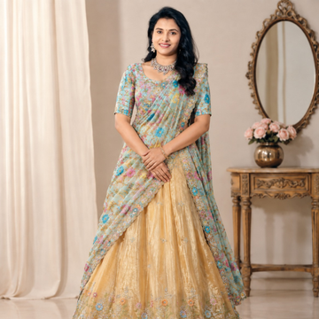 Printed Lehengas